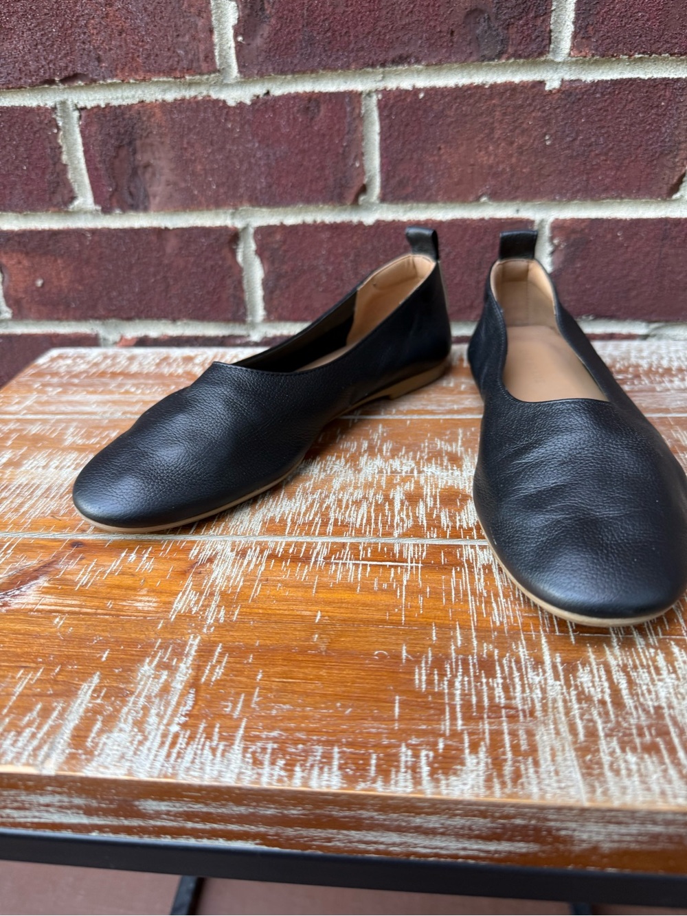 Everlane Day Glove Leather Flats - Picture 3 of 10